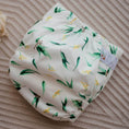 Load image into Gallery viewer, Reusable Newborn Cloth Nappy featuring a beautiful Australian-inspired design for tiny babies by My Little Gumnut.