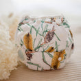 Load image into Gallery viewer, Reusable Swim Nappy featuring Banksia pattern, perfect for beach days and pool play, soft and eco-friendly.