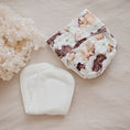 Load image into Gallery viewer, Reusable Cloth Nappy – Aussie Animals | 2.0 | My Little Gumnut displayed flat to showcase the print and absorbent insert.
