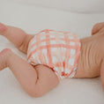 Load image into Gallery viewer, Cloth Nappy 2.0 - Gingham (Rust)