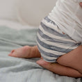 Load image into Gallery viewer, Cloth Nappy 2.0 - Slate Stripe