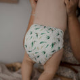 Load image into Gallery viewer, Baby wearing a Reusable Cloth Nappy – Gumnut | 2.0 | My Little Gumnut, designed for comfort and everyday movement.