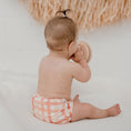 Load image into Gallery viewer, Cloth Nappy 2.0 - Gingham (Rust)