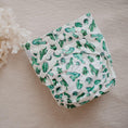 Load image into Gallery viewer, Reusable Cloth Nappy – Cacti | 2.0 | My Little Gumnut displayed flat to showcase the cactus-inspired print and adjustable snaps.