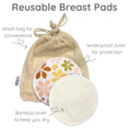 Load image into Gallery viewer, Reusable Breast Pads Nighttime - Classic White