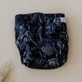 Load image into Gallery viewer, Cloth Nappy 2.0 - Black Flora