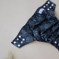 Load image into Gallery viewer, Cloth Nappy 2.0 - Black Flora