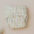 Load image into Gallery viewer, Cloth Nappy 2.0 - Gingham (Beige)
