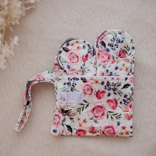 Menstrual pads by My Little gumnut. Reusable menstrual pads. Cloth period pads. cloth pads