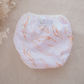 Load image into Gallery viewer, Eucalyptus print cloth nappy by my little gumnut. reusable swim nappies. australiana collection. native australian prints