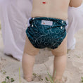 Load image into Gallery viewer, Swimming Nappy - Gumnut Teal