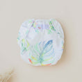 Load image into Gallery viewer, Reusable Swim Nappy - Tropical Gardens design by My Little Gumnut for comfortable beach and pool play.
