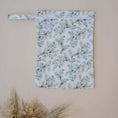 Load image into Gallery viewer, Reusable Wet Bag – Eucalyptus Green design for cloth nappies, swimwear and daycare essentials