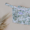 Load image into Gallery viewer, Eucalyptus Green reusable wet bag by My Little Gumnut with secure zip closure