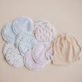 Load image into Gallery viewer, breast pads by my little gumnut. floral breast pads. nursing pads. Australia.