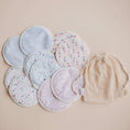 Load image into Gallery viewer, breast pads by my little gumnut. floral breast pads. nursing pads. Australia.
