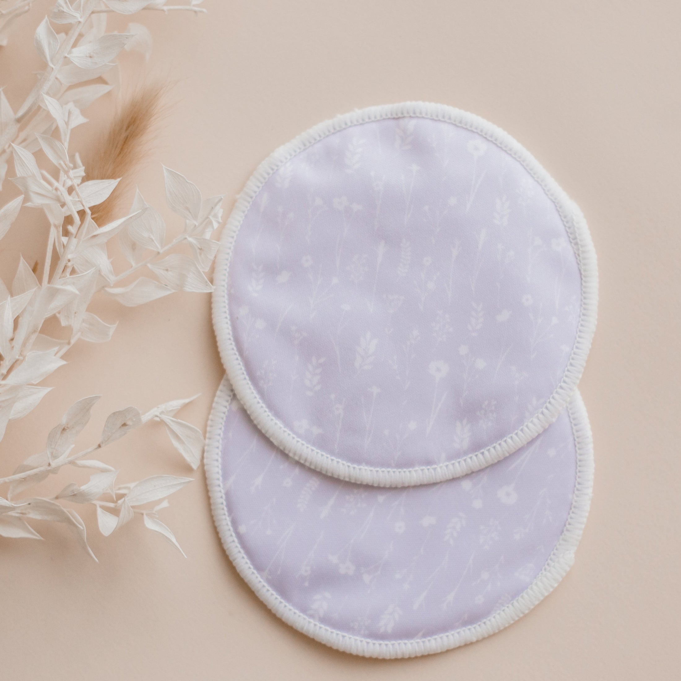 breast pads by my little gumnut. floral breast pads. nursing pads. Australia.