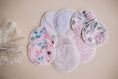 Load image into Gallery viewer, breast pads by my little gumnut. floral breast pads. nursing pads. Australia.