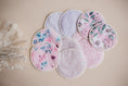 Load image into Gallery viewer, breast pads by my little gumnut. floral breast pads. nursing pads. Australia.
