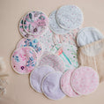 Load image into Gallery viewer, breast pads by my little gumnut. floral breast pads. nursing pads. Australia.