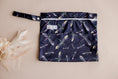 Load image into Gallery viewer, large wet bag. nappy bag. double gusset cloth nappies by my little gumnut. reusable nappy australia. cloth nappies australia. eco friendly nappies. dragonfly nappy.