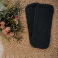 Load image into Gallery viewer, Nighttime Boosters for cloth nappies. Bamboo charcoal inserts for cloth nappies. australian brand cloth nappies. My Little Gumnut