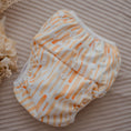 Load image into Gallery viewer, Reusable Swim Nappy - Sandy Blaze in warm colors for comfortable beach and pool play, designed for kids.