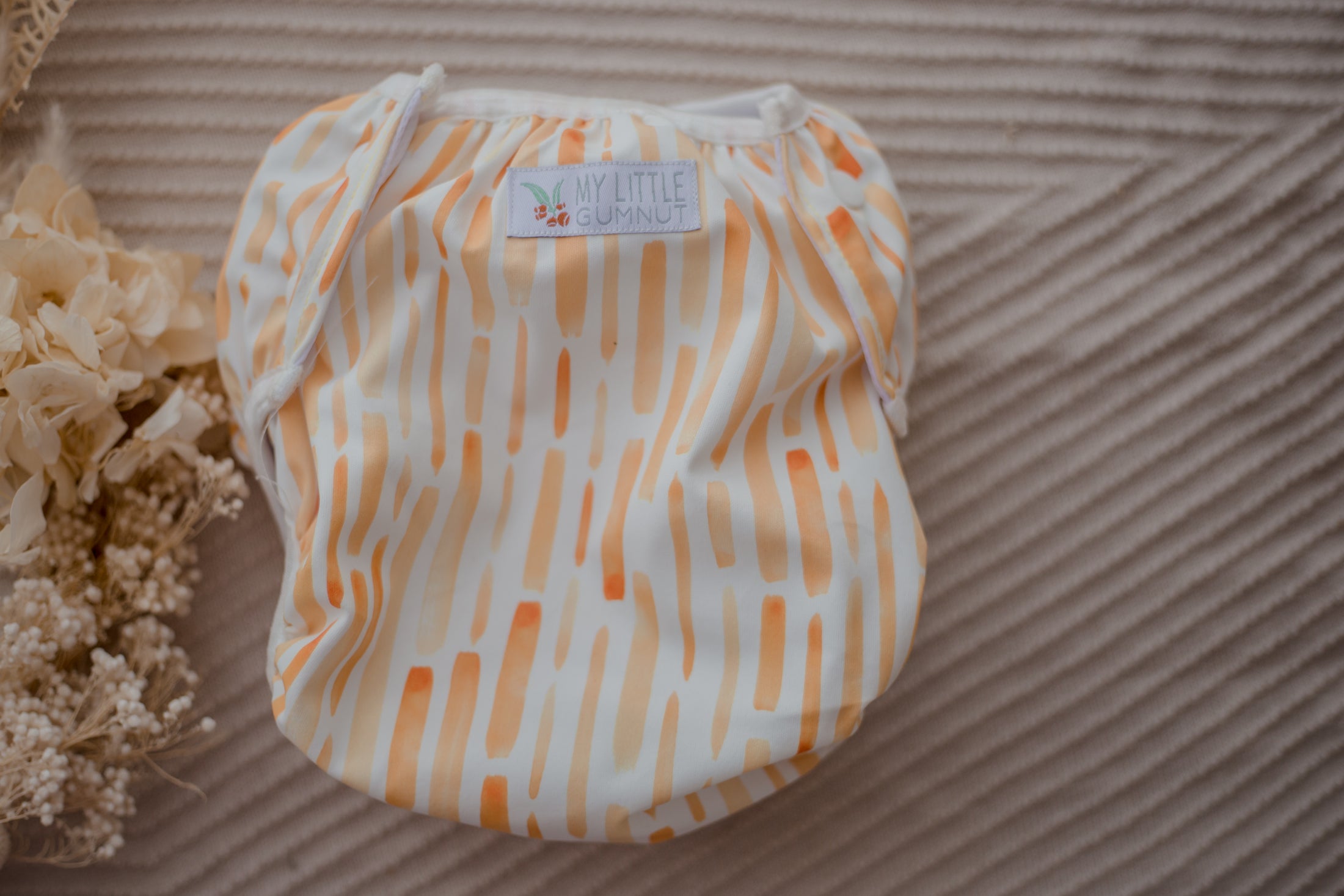 Swim Nappies by my little gumnut. australian owned reusable swim nappies. cloth swim nappies. cloth nappies for newborn.