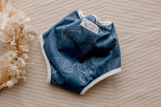Reusable training pants by my little gumnut. australian owned reusable nappies. cloth training nappies. toddler nappies.