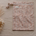 Load image into Gallery viewer, Reusable Wet Bag – Plaid design for cloth nappies, swimwear and daycare essentials