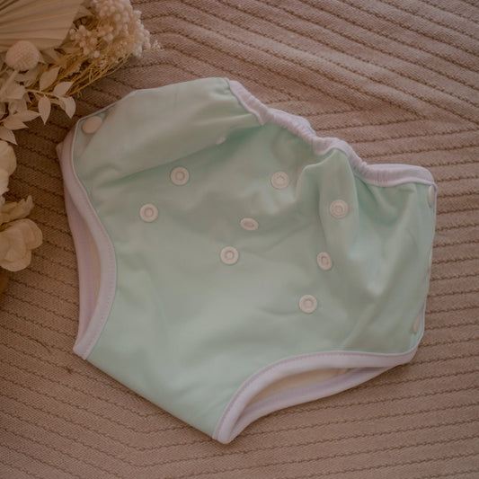 reusable training pant by my little gumnut. potty training. toilet training. cloth training pants. cloth nappies australia.