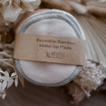 Load image into Gallery viewer, bamboo make up wipes. reusbale face wipes. bamboo face wipes. reusable make up cloths.