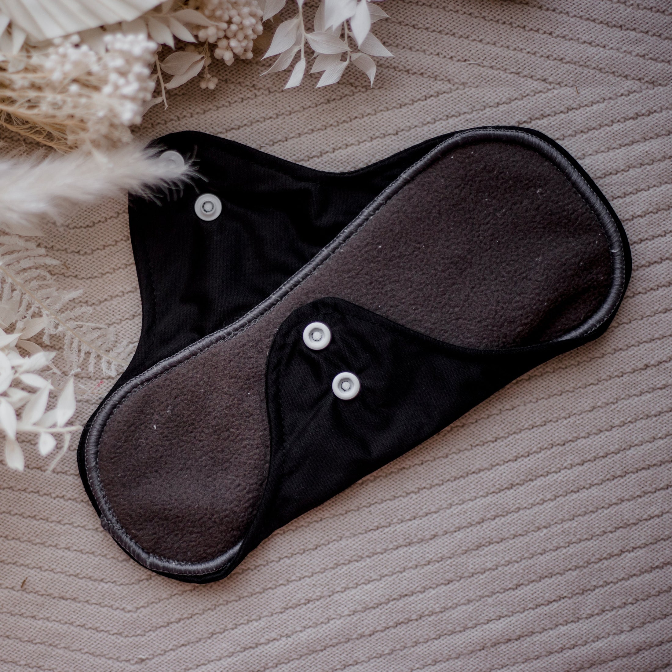 Reusable menstrual pads by my little gumnut. cloth pads. mama pads. reusable period pads. cloth period pads.