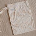 Load image into Gallery viewer, Reusable Wet Bag – Eucalyptus design for cloth nappies, swimwear and daycare essentials