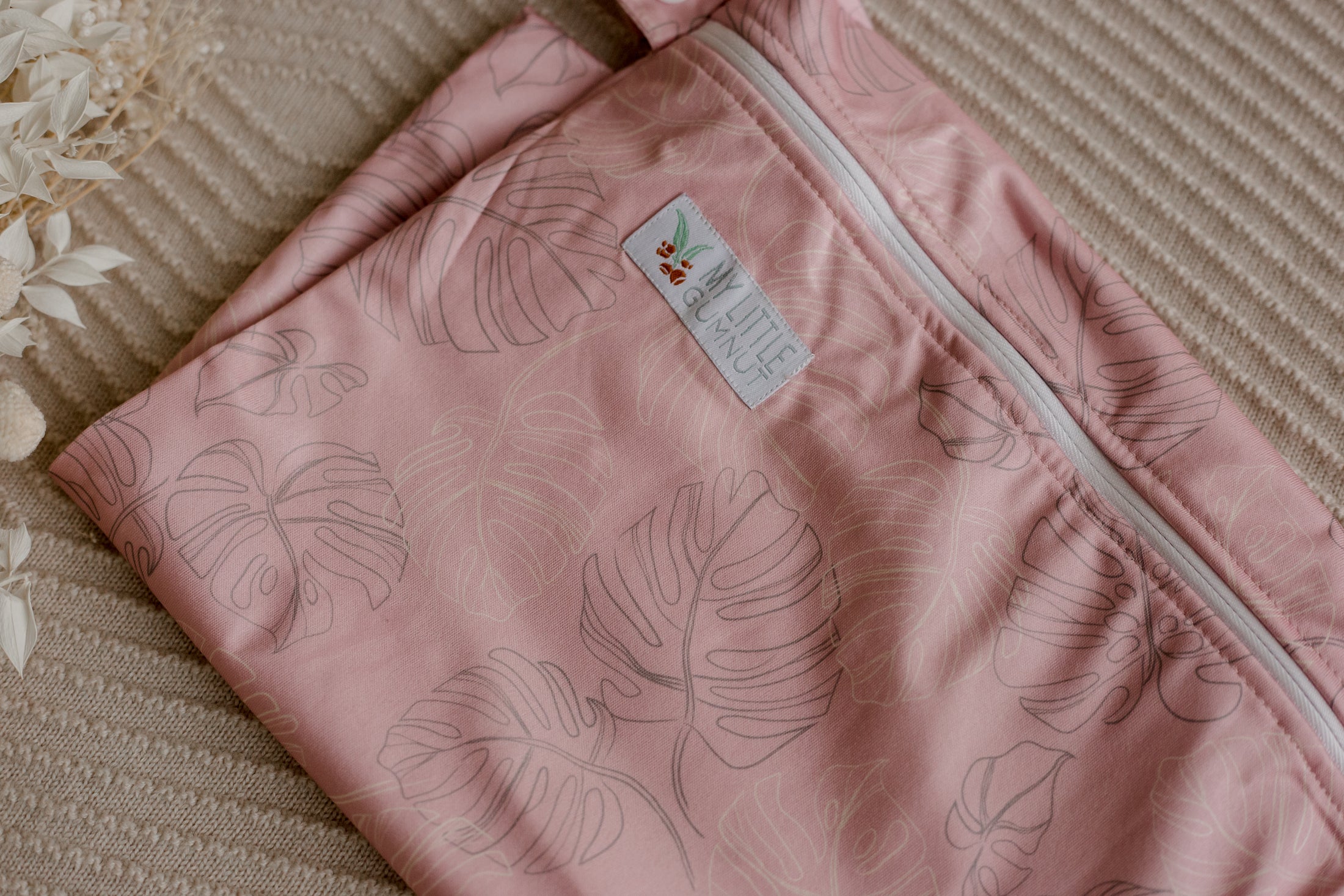 cloth nappies by my little Gumnut. monstera cloth nappy australia