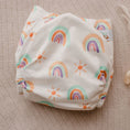 Load image into Gallery viewer, Newborn Cloth Nappy - Pastel Medley

