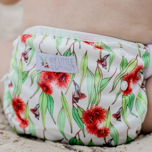 Swimming Nappy - Flowering Gum