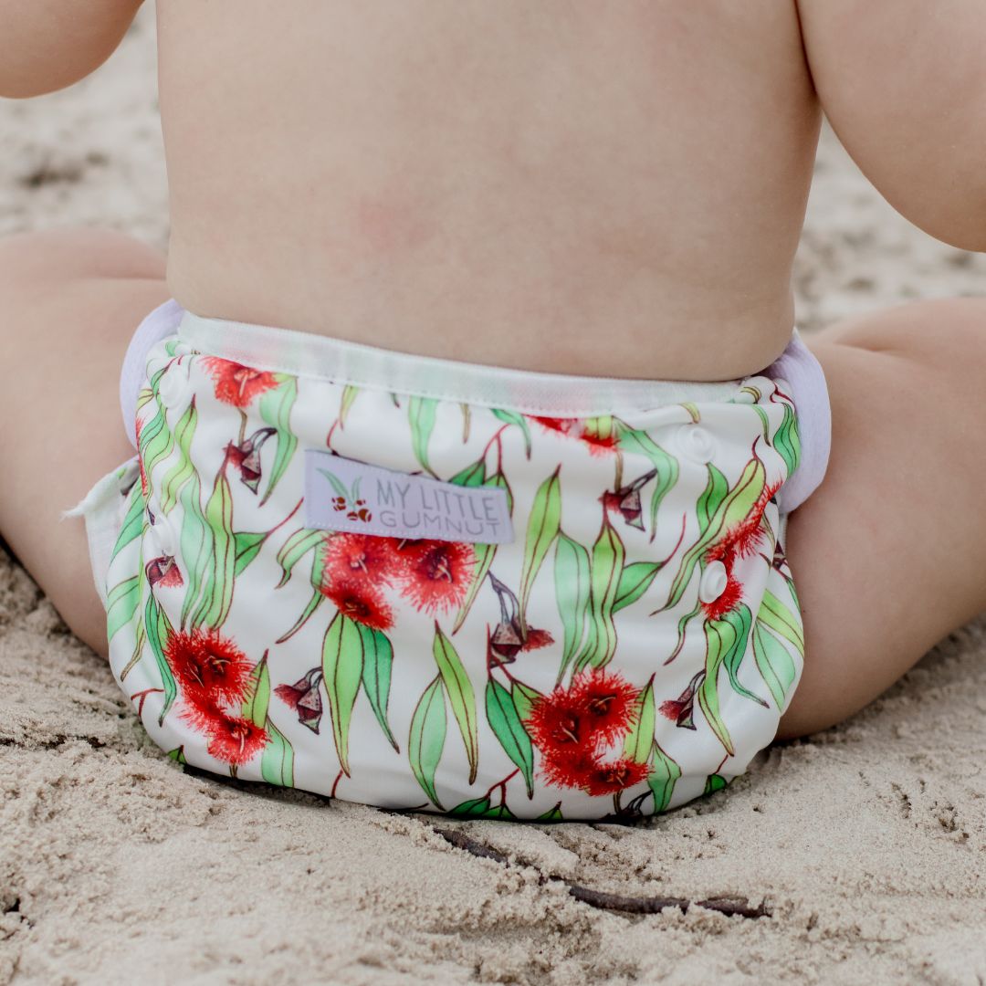 Swimming Nappy - Flowering Gum