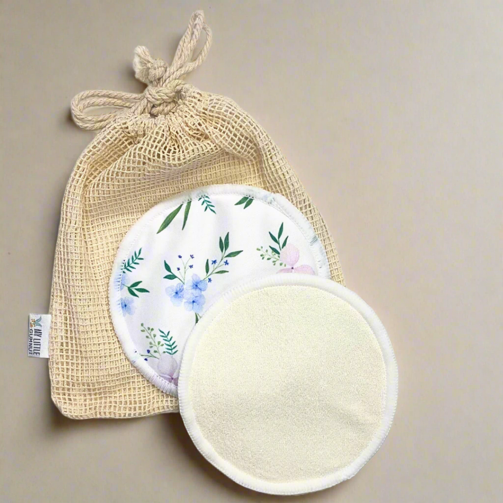 Reusable Breast Pads - Lavender Bouquet