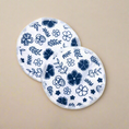 Load image into Gallery viewer, Reusable Breast Pads - Navy Blossom
