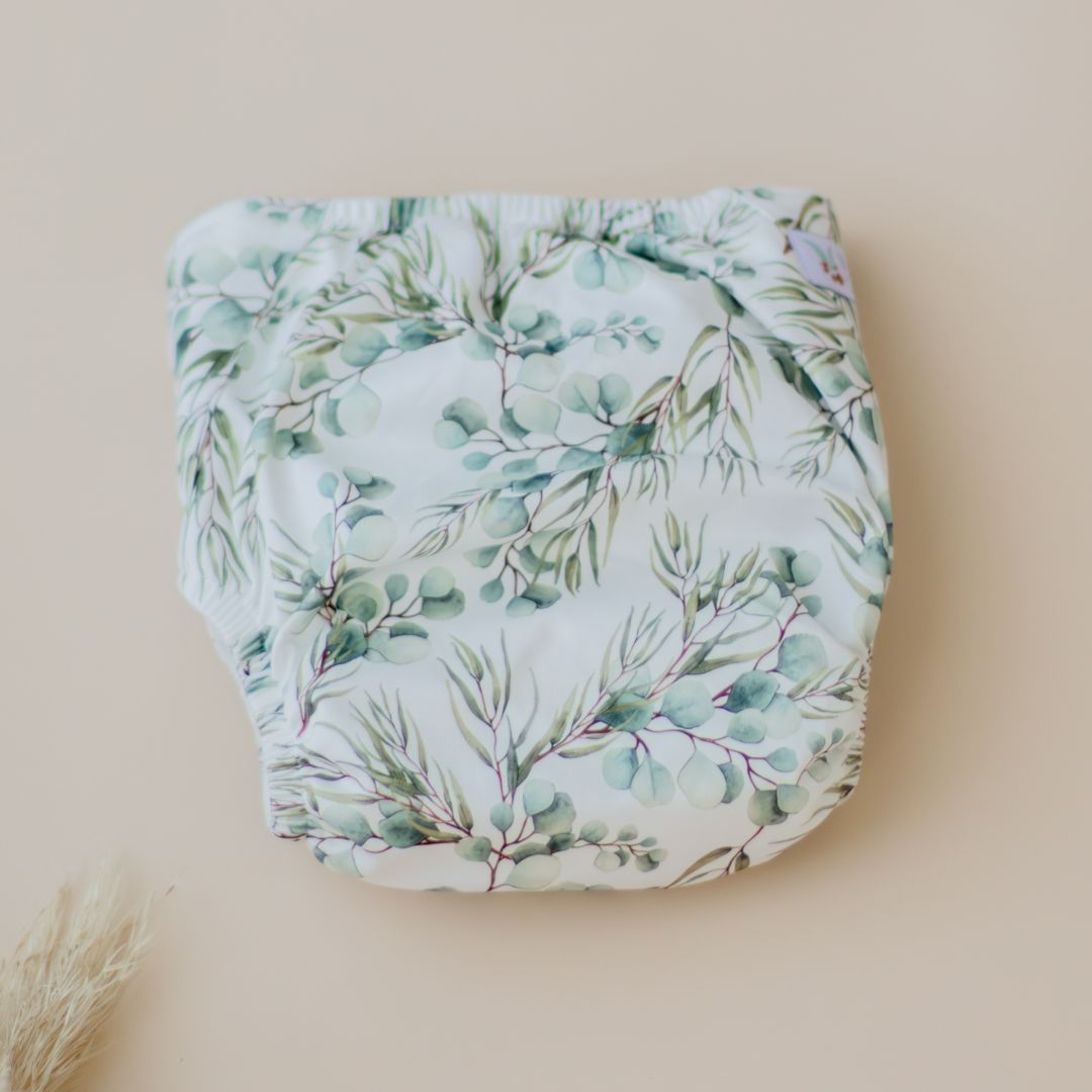 Cloth Nappy 2.0 - Eucalyptus Green
