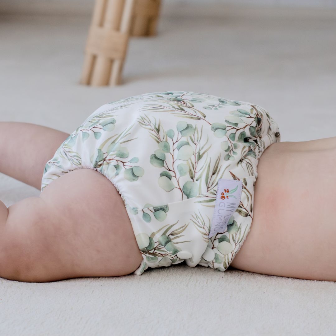 Cloth Nappy 2.0 - Eucalyptus Green