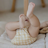 Cloth Nappy 2.0 - Gingham (Beige)