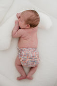 Load image into Gallery viewer, Newborn Cloth Nappy - Plaid
