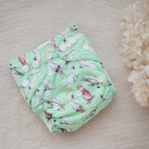 Newborn Cloth Nappy - Cockatoo