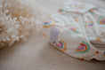 Load image into Gallery viewer, Rainbow cloth nappy by My Little Gumnut. Cloth Nappies australia.

