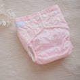 Load image into Gallery viewer, Pink Cloth Nappy by My Little Gumnut. Reusable nappies australia
