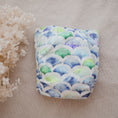 Load image into Gallery viewer, Mermaid Cloth Nappy by My little gumnut. Reusable cloth nappies australia. washable nappy

