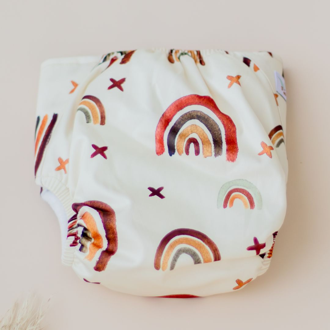 Cloth Nappy 2.0 - Rainbow (Earth Tones)
