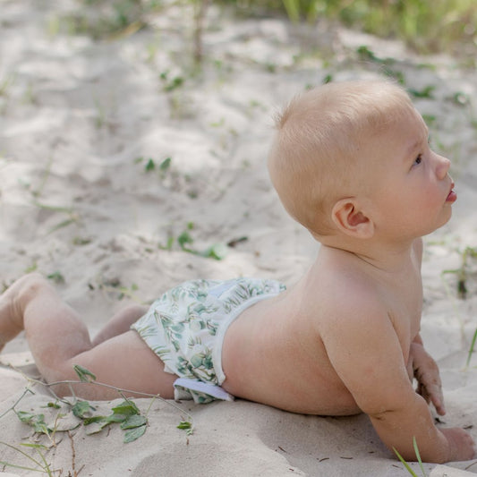 Swimming Nappy - Eucalyptus Green